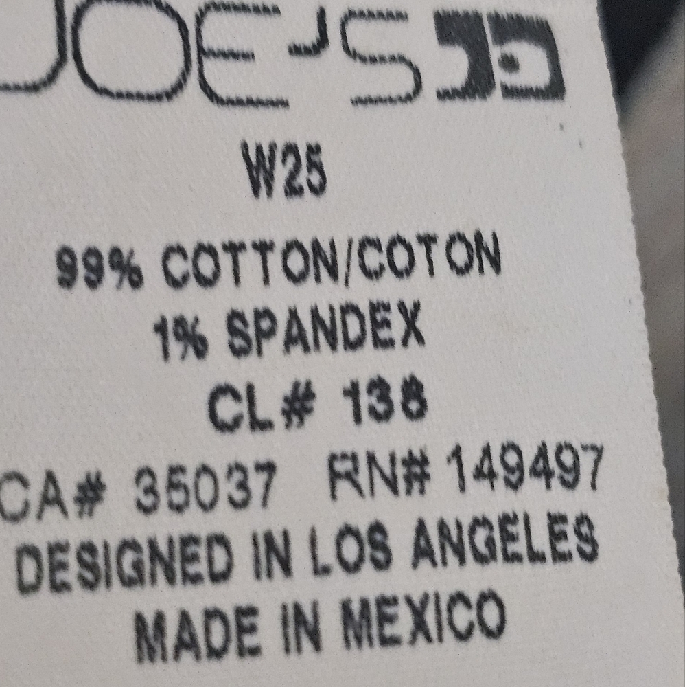 Joe's Jeans 25 Seagrass NWOT - Picture 5 of 16